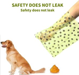 Eco Friendly PE Biodegradable CE ROHS Certified Cut Style Dog Poop Waste Bags - Product Image 5