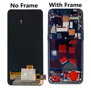 6.6 "נבדק מקורי AMOLED LCD תצוגת לוח מגע Digitizer LCD מסך עם החלפת עבור OPPO רינו 10X זום CPH1919