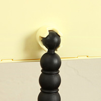 Miroir mignon de bureau en plastique avec miroir d'habillage de rangement en forme de U à fond rond pour dortoir d'étudiant