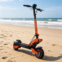 Scooter électrique tout-terrain à double moteur 1000 W, vitesse rapide 45 km/h, scooter électrique pour adultes avec siège, livraison rapide UE/USA, scooter à deux roues