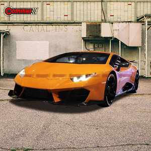 Dry Carbon Fiber Vors Style Front Bumper Lip for Lamborghini Huracan LP580 Front Bumper Spoiler Lip Replacement Parts - Product Image 2