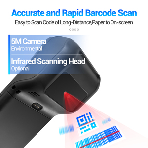 Đầu Đọc Thẻ NFC 10 Nhân 5.5 GHz 3 + 32G 2.3 Inch Mua Sắm Trực Tuyến Máy Tính Bảng Nhà Hàng Máy Pos Máy Nhận Nhãn Máy In Kép Pos - Product Image 5