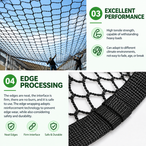 Red <span class=keywords><strong>de</strong></span> Seguridad Anti-Drones <span class=keywords><strong>de</strong></span> Alta Resistencia <span class=keywords><strong>de</strong></span> Nylon/PE/Poliéster para Vehículos Aéreos No Tripulados (UAV), Red <span class=keywords><strong>de</strong></span> Barrera UVA Reforzada - Product Image 5
