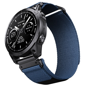 <span class=keywords><strong>Bracelet</strong></span> de montre en nylon de 22 mm pour <span class=keywords><strong>Garmin</strong></span> Fenix 7/7Pro/6/6 Pro/5/5 Plus/<span class=keywords><strong>Epix</strong></span>/Instinct, <span class=keywords><strong>bracelet</strong></span> de montre remplaçable - Product Image 4