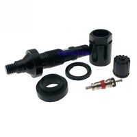 Tiges de valve de pneu en alliage d'aluminium, valves sans chambre à air pour capteur TPMS, kit de réparation de tiges de Valve