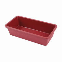 Moule à pain rectangulaire en silicone antiadhésif 21,5 cm, réutilisable, résistant à la chaleur, pour pain, toast, gâteau, cuisson au four