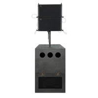 Kit de sonorisation professionnel étanche Thinuna AWM-L2.10-DWP, système de sonorisation portable haute puissance avec enceinte Line Array 10 pouces + caisson de basses 18 pouces