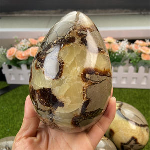 Vente en gros de sculptures en cristal, pierres de guérison, œufs septariens DIY pour souvenir d'amour et d'amitié - Product Image 4