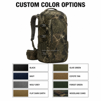 Sac à dos tactique personnalisé pour la chasse en plein air, système MOLLE, poche à eau modulaire, épaulettes rembourrées, libération rapide, durable, camping, randonnée