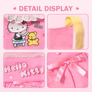 MINISO Sanrio Premium 100% Polyester Fiber <strong>Hello</strong> <strong>Kitty</strong> Pet Harness <strong>Dress</strong> Breathable Comfortable for All-Day Wear Fashion Toys - Product Image 2