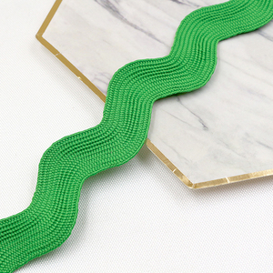 Bán Buôn Chất Lượng Cao Phổ Biến Polyester 25Mm Zigzag Cắt Tỉa Rộng Hơn Rirac Bện Ren Ribbon Trim - Product Image 6