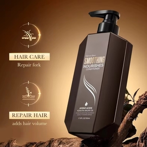 <span class=keywords><strong>Acondicionador</strong></span> en Gel Suavizante y Nutritivo de Marca Privada Cgboom, con Keratina y Aceite de Argán, Repara el Cabello Dañado, Mejora la Sequedad y el Frizz - Product Image 3