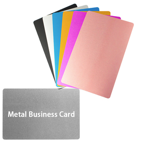 Tarjeta de Visita de Metal Grabable de Aluminio Anodizado Negro y Rosa con Diseño Antiguo de Feng Shui para Grabado Láser - Product Image 6