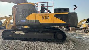 รถขุดมือสอง Volvo EC480D รุ่นปี 2024 กำลังมอเตอร์ 450 กิโลวัตต์ พร้อมชิ้นส่วนเกียร์ เครื่องจักรกลหนักสำหรับงานก่อสร้างและเหมืองแร่ - Product Image 6