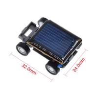 Modèle de petite voiture solaire à énergie solaire directe, fabrication artisanale créative pour enfants et étudiants, production scientifique