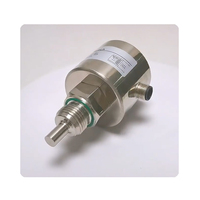 Capteur de débit d'eau en acier inoxydable MTW-F1, 6 indicateurs LED, compatible 24VDC/220VAC, pression maximale 100 bars, débit 3-300 cm/s