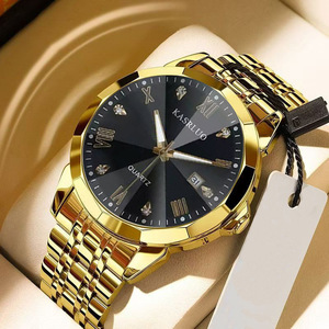 Montre de sport pour homme de luxe de haute qualité, bracelet en fibre de carbone, chronographe, tachymètre, fonction date, aiguilles lumineuses, quartz - Product Image 4