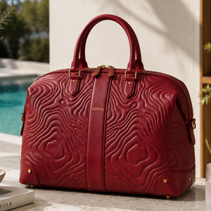 Wholesale Customized Women's Luxury Quilted Boston Travel Bag Casual Portable Durable Designer <b>Handbags</b> OEM/ODM Supported - Product Image 3