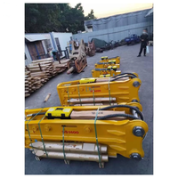 LANXIN Marteau de concassage hydraulique latéral d'excavatrice de haute qualité Le marteau de concassage S1400 convient à Shuishan