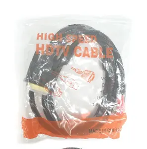 最佳产品公-公红色和黑色单声道电缆vga至hdmi适配器非屏蔽24 + 1 HDMI至DVI电缆
