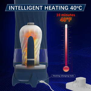 振动自动活塞旋转推力男性自慰杯人造阴道真正的男性阴部性玩具 - Product Image 4