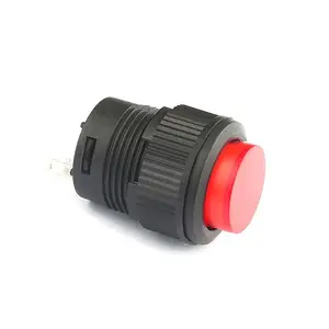 Factory price on off push button 16mm red green led latching push button switch