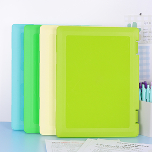 SUNSHING Assorted Colors Plastic File Box Teacher/Nurse Presentation <b>Folder</b> Case Side Opening Clipboard with Storage - Product Image 1