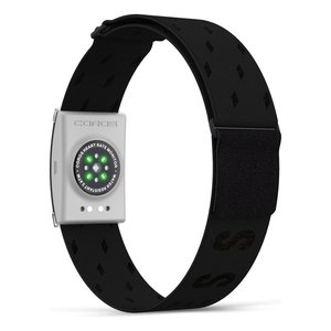 Moniteur de fréquence cardiaque Coros, sangle de poitrine noire, Bluetooth, rechargeable, résistant à l'eau 3ATM, suivi de la forme physique - Product Image 1
