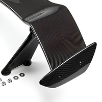 Kit d'aileron arrière réglable en fibre de carbone style Z06 pour Chevrolet Corvette C8, pièce extérieure automobile montée sur le coffre