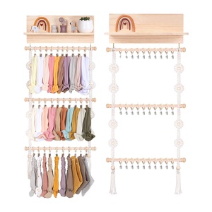 Support de bandeau OEM pour bébé fille Boho support de nœud pour filles nœuds de cheveux accessoires de cheveux organisateur tenture murale décor de pépinière - Product Image 4