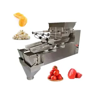 팝콘 미트볼 칩 비스킷 캔디 호두 2 헤드 triplex 선형 weigher 필러 무게 doser 기계