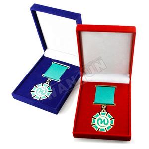 Fabrik Design benutzer definierte Metall Auszeichnungen Brosche Medaille, Ehren medaille - Product Image 2