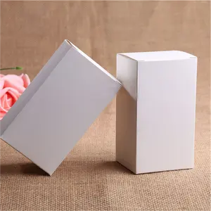 Boîte cadeau de boîtes en papier pour petites entreprises montre kraft de parfum cosmétique avec logo imprimé personnalisé Boîtes d'emballage en papier kraft