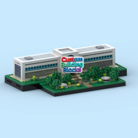 Ensembles de blocs de construction créatifs personnalisables, y compris des modèles de briques, des figurines et des scènes - Production OEM ODM personnalisée pour cadeaux