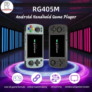 Xách tay consol Tiny anbernic rg405m rg505 cầm tay giao diện điều khiển Android 12 Retro trò chơi máy nghe nhạc 4000 + Di động trò chơi video cập nhật OTA - Product Image 3