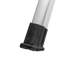 Échelle pliante légère en acier inoxydable pour la maison, type D, certifiée CE, capacité de 330 livres, échelle pliante