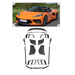 Kit de carrosserie en Fiber de carbone de Style Sport de haute qualité, pré-imprégné, adapté à la <span class=keywords><strong>Chevrolet</strong></span> <span class=keywords><strong>Corvette</strong></span> C8 de 2020 et 2021 - Product Image 5