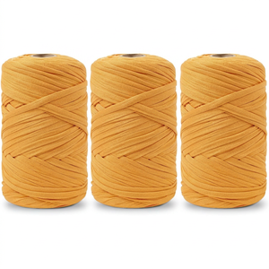 Nuevo Hilo de Poliéster 100% para Camisetas, Hecho a Medida para Crochet y Tejido a Mano, Hilo de Fantasía al por Mayor - Product Image 1