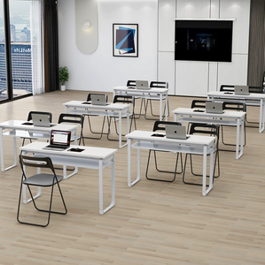 Table de formation et de tutorat pour les établissements d'enseignement, en panneau artificiel, certifiée CE UE, durable, stable, installation facile pour - Product Image 6