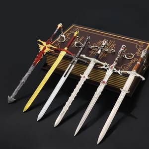 Baldgate 3 Accesorios <span class=keywords><strong>Astral</strong></span> Silver Sword Gith Yankee Longsword Baldorian Giant Killer 22cm Full Metal Toy Sword Model Baldgate - Product Image 1