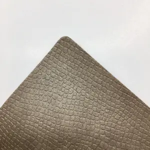 Crocodile pattern artificial leather upholstery and decorative artificial leather used in hotels