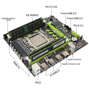 Venta caliente X79 placa base <span class=keywords><strong>DDR3</strong></span> Lga 2011 Intel Chipset 64GB capacidad RAM máxima para PC de juegos de escritorio nuevo producto - Product Image 4