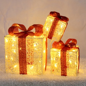 Hộp Quà Giáng Sinh Đèn Dây Đèn Trang Trí Văn Phòng Trong Nhà Đèn Ban Đêm Nhỏ Trang Trí Sân Vườn Ngoài Trời - Product Image 4