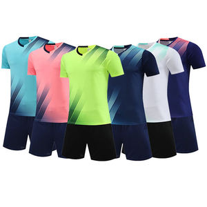 Seragam Sepak Bola Sublimasi Custom Tanpa Minimum Order Desain Gratis Bahan Polyester Bernapas untuk Tim - Product Image 5