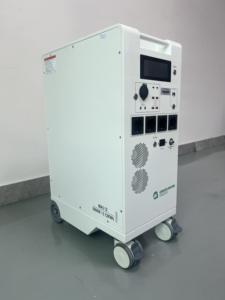 하나의 딥 사이클 대용량 BMS 5120Wh 5000W 충전식 전기 휴대용 태양열 발전기 LIFepo4 발전소 - Product Image 5