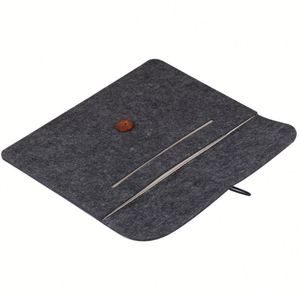 2024 Best Sell Custom Logo Soft Portable Felt Document Bag Cover <b>Case</b> Briefcase Felt Laptop Sleeve Felt Laptop Bag - Product Image 3