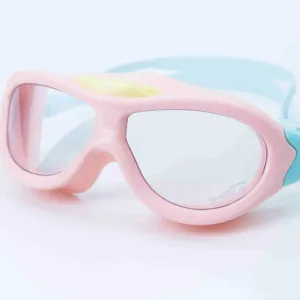 SAEKO高品质儿童游泳镜定制粉色女孩硅胶游泳镜