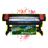 Imprimante jet d'encre Zoomjet Xp600 Grand format Affiches Vinyle Imprimante à solvant écologique Machine d'impression par transfert