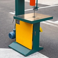 Scie à ruban verticale manuelle WFSEN pour le travail du bois, scie à ruban verticale de 10, 12, 14, 16, 18, 22, 24 pouces, 220V, 800 mm