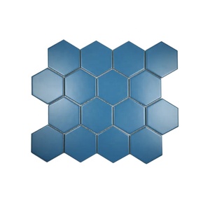 <span class=keywords><strong>Carrelage</strong></span> mural intérieur moderne en terre cuite hexagonale <span class=keywords><strong>rouge</strong></span> - Mosaïque pour <span class=keywords><strong>cuisine</strong></span> et salle de bain - Product Image 5